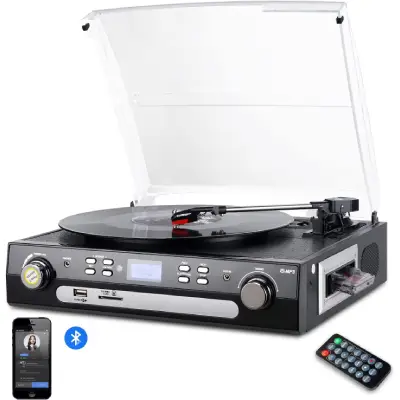 DIGITNOW Tourne Disque Bluetooth M36