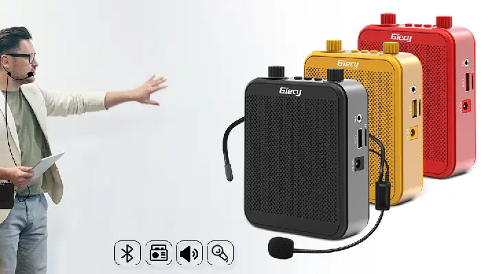 Giecy G300 Amplificateur de voix professionnel